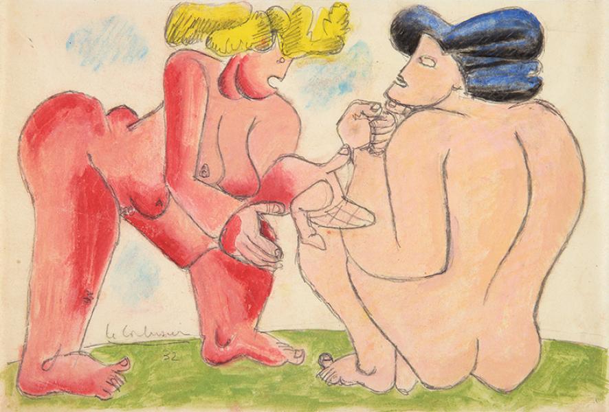 Deux femmes nues, 1932