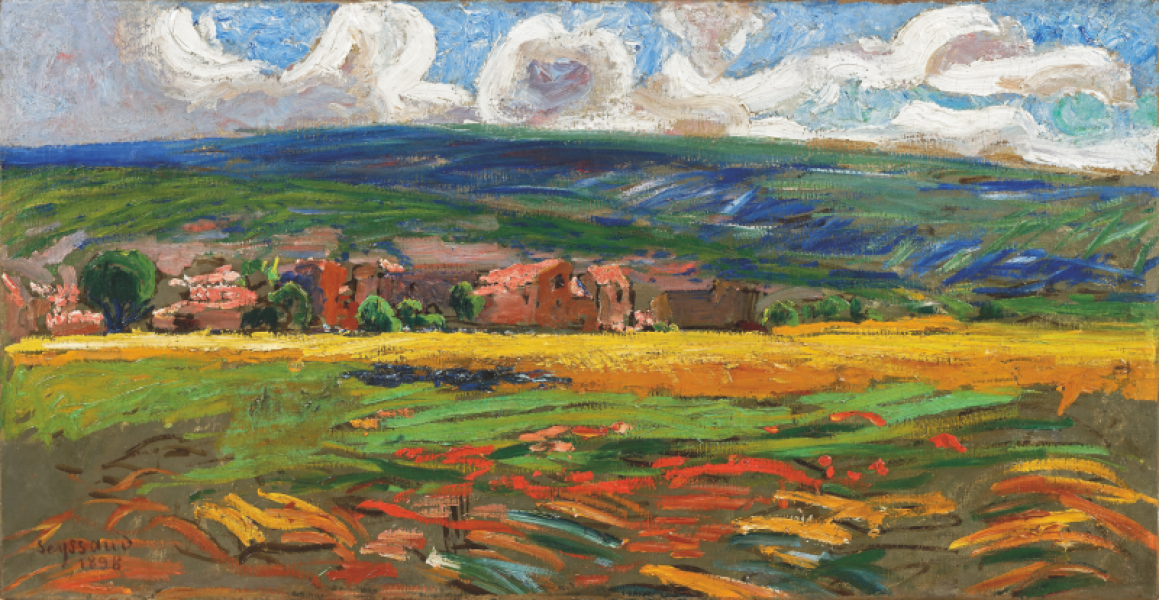 Village dans le Ventoux,1898