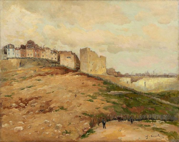 Le percement de la rue Colbert, Marseille