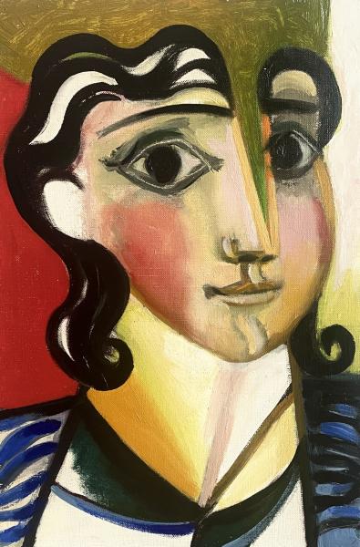 Visage souriant, septembre 2001