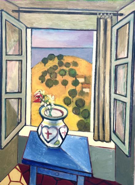 Fenêtre ensoleillée, septembre 2001