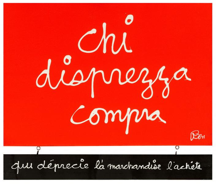 Chi disprezza compra, 2018.