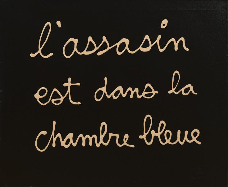 L'assassin est dans la chambre bleue, 2010.