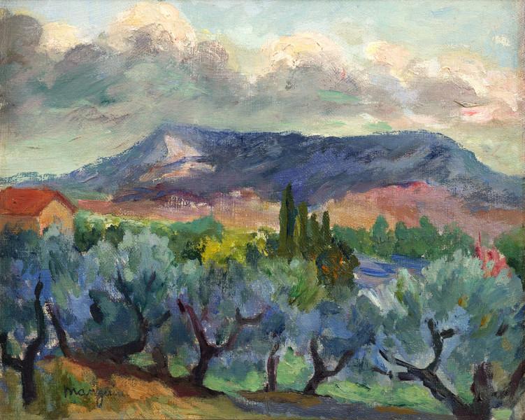 Paysage de Cassis, Eté 1914