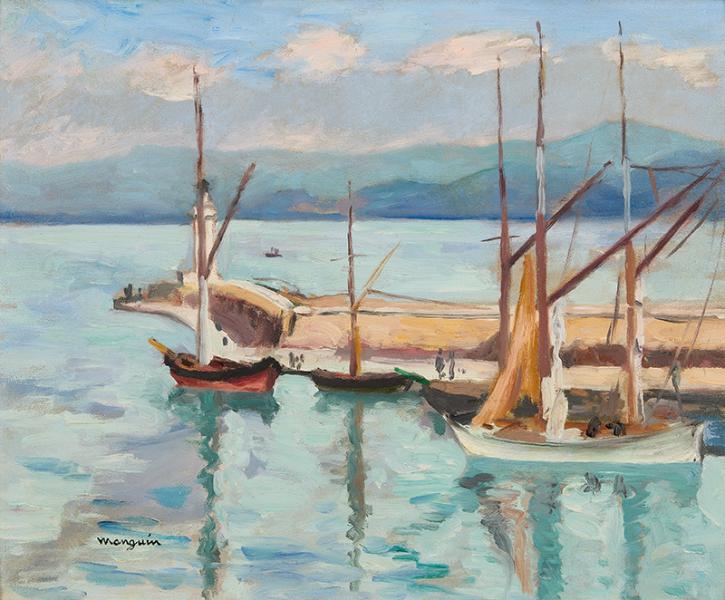 La jetée, Saint Tropez, automne 1927