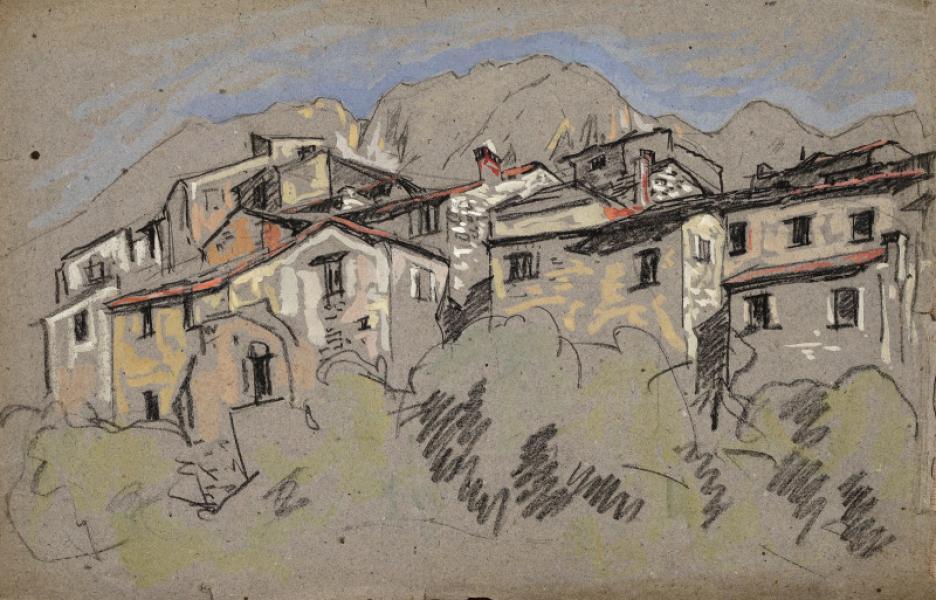 Village en montagne