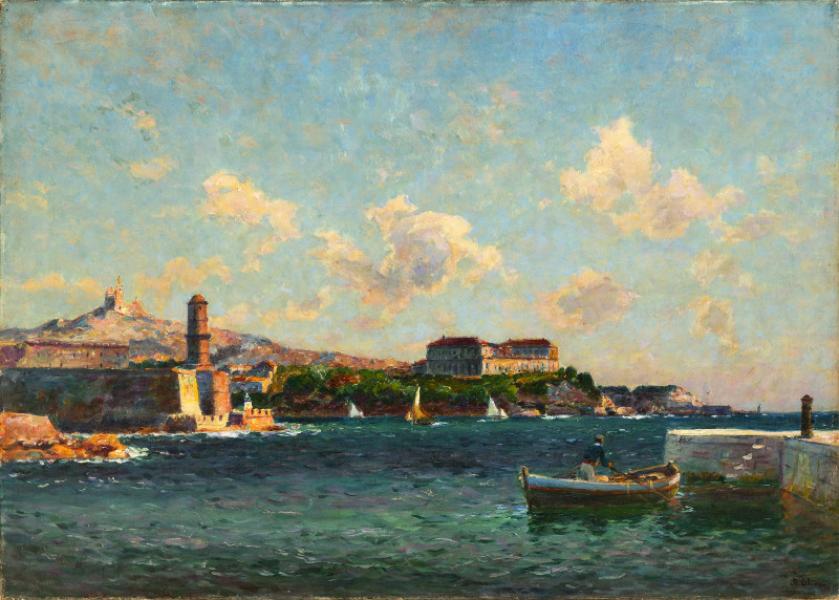L'entrée du port de Marseille
