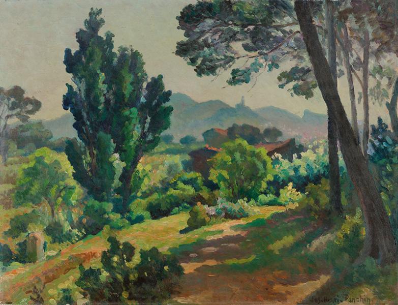 Chemin aux environs d'Allauch