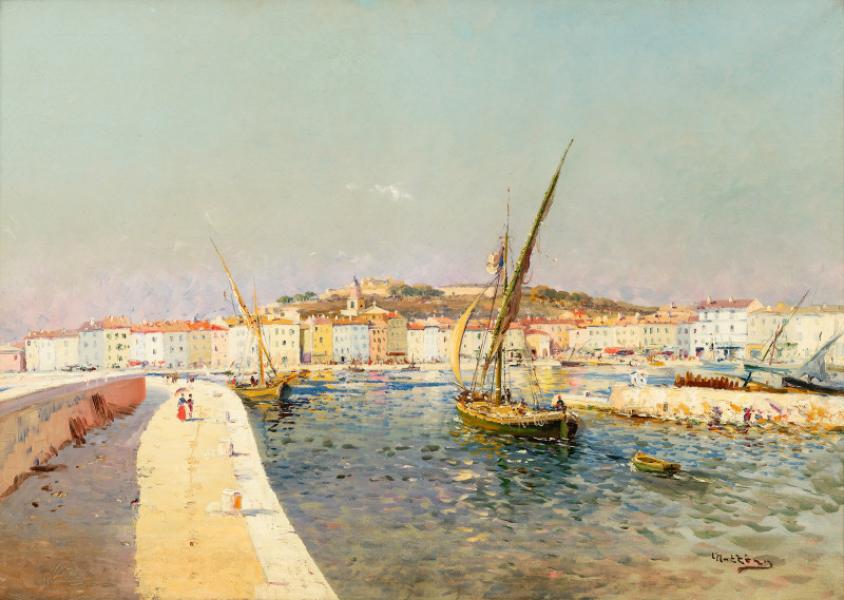 Dans le port de Saint Tropez