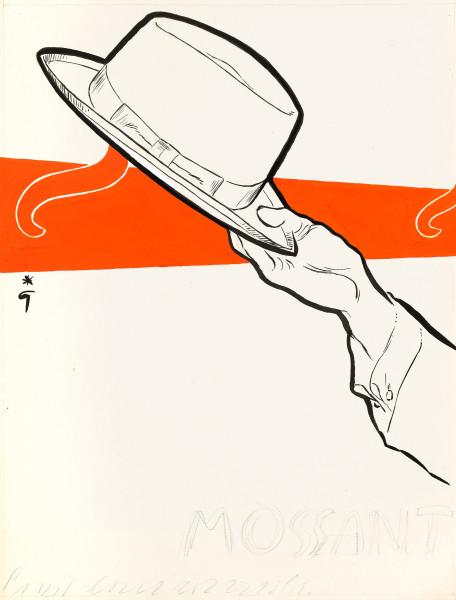 Projet publicitaire pour les chapeaux Mossant