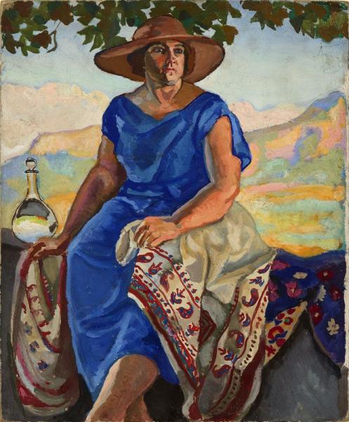 Madame Lombard au chapeau