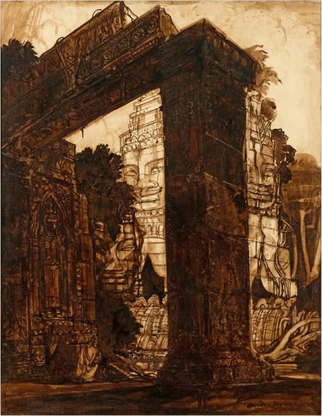 Angkor, Angkor-Thom, la deuxième terrasse