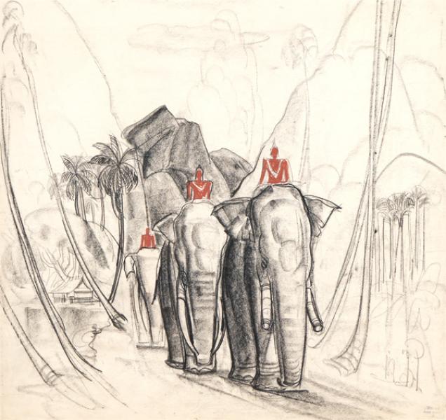 Cambodge, à dos d'éléphants