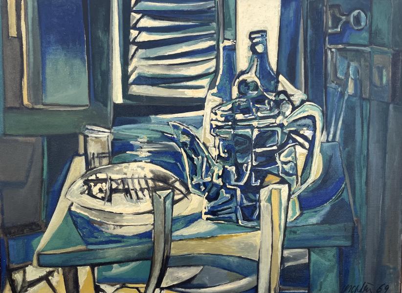 Nature morte aux restes de poisson, 1959-1969