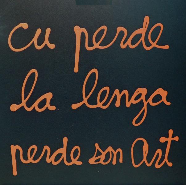 Cu perde la lenga perde son art