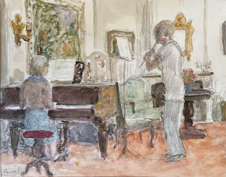 Au piano et à la flute, domaine d’Orves