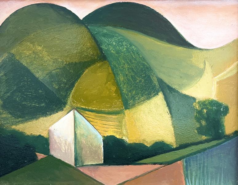 Petite maison, monts, août 1980