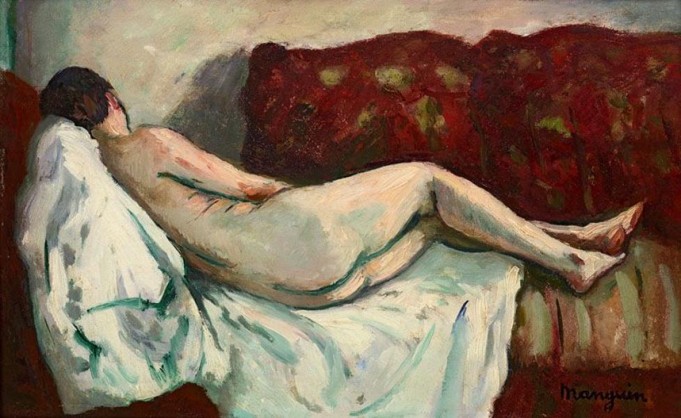 Dormeuse, dernier nu de Jeanne, 1931.