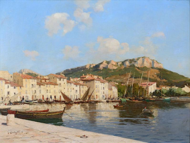 Le port de Cassis, 1891 Joseph GARIBALDI