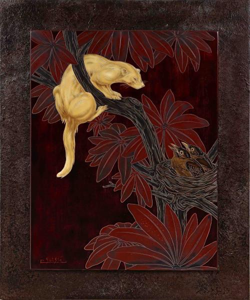 Furet et oisillons